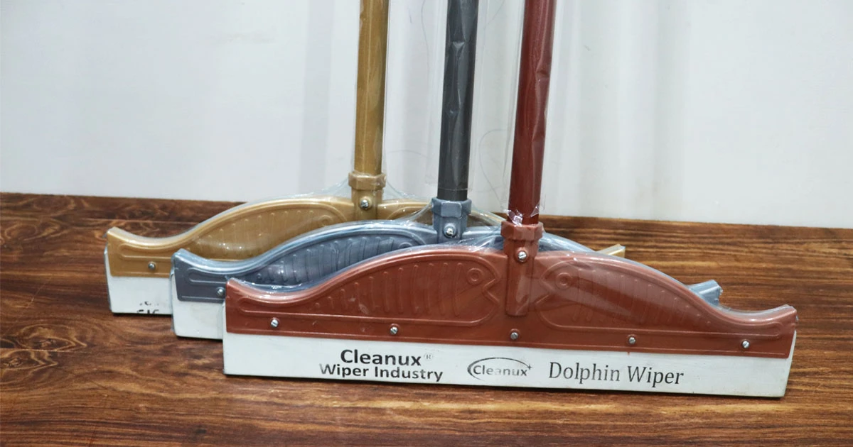 cleanux-dolphin-wiper-matellic-color-iron-rod