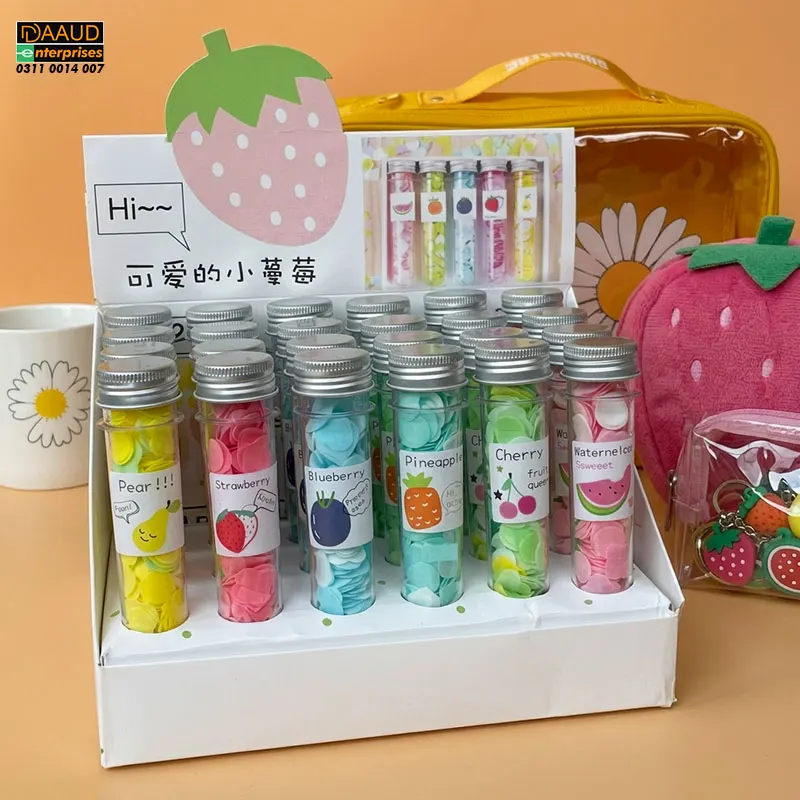 Pocket Size Paper Soap – 14cm Plastic Bottle - Image 2